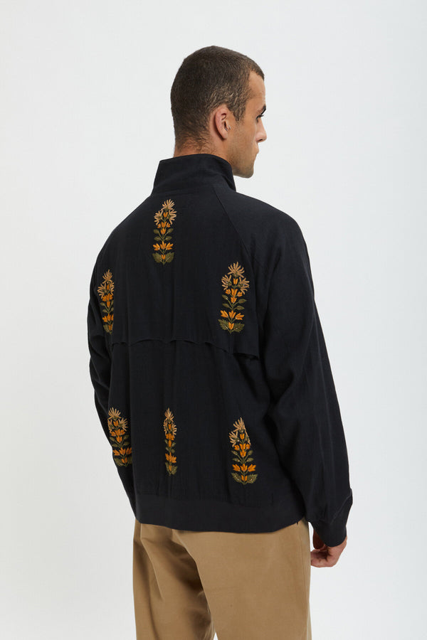 Veste G9 brodée Kartik Research x Baracuta