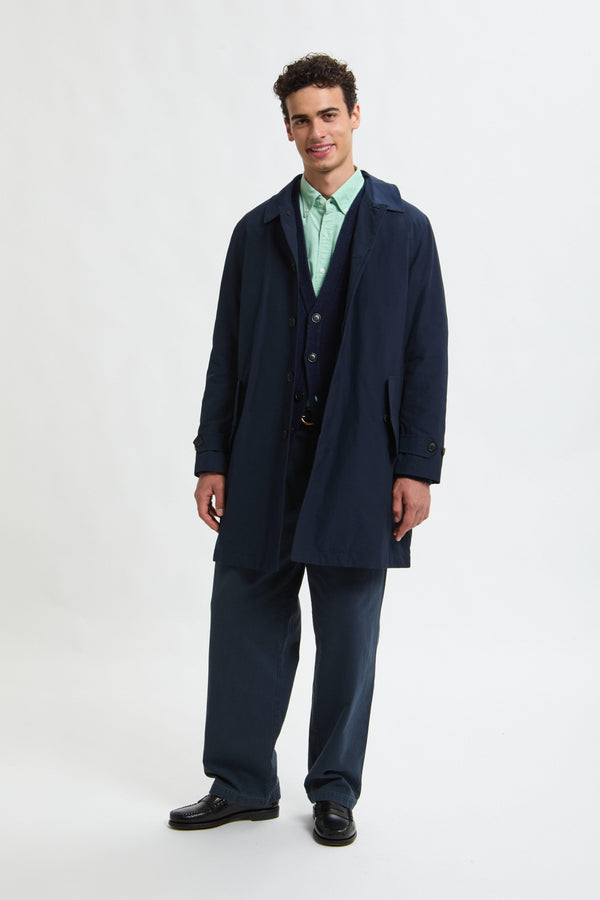 G10 Trenchcoat mit herausnehmbarem Futter und Windklappe