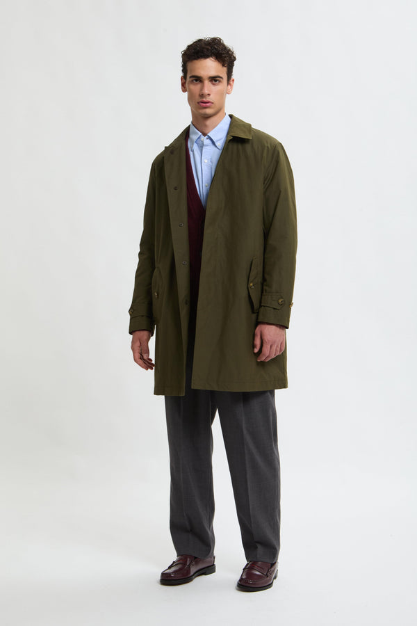 G10 Trenchcoat mit herausnehmbarem Futter und Windklappe