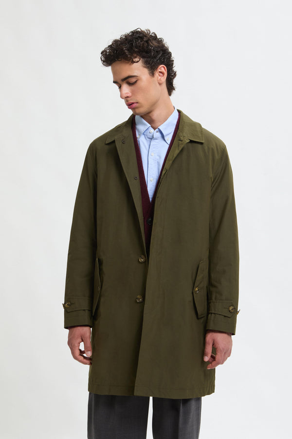 G10 Trenchcoat mit herausnehmbarem Futter und Windklappe